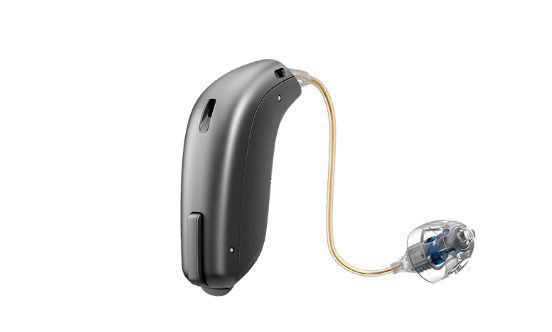 Hinter-dem-Ohr-Hörgeräte mit externem Hörer (RIC)